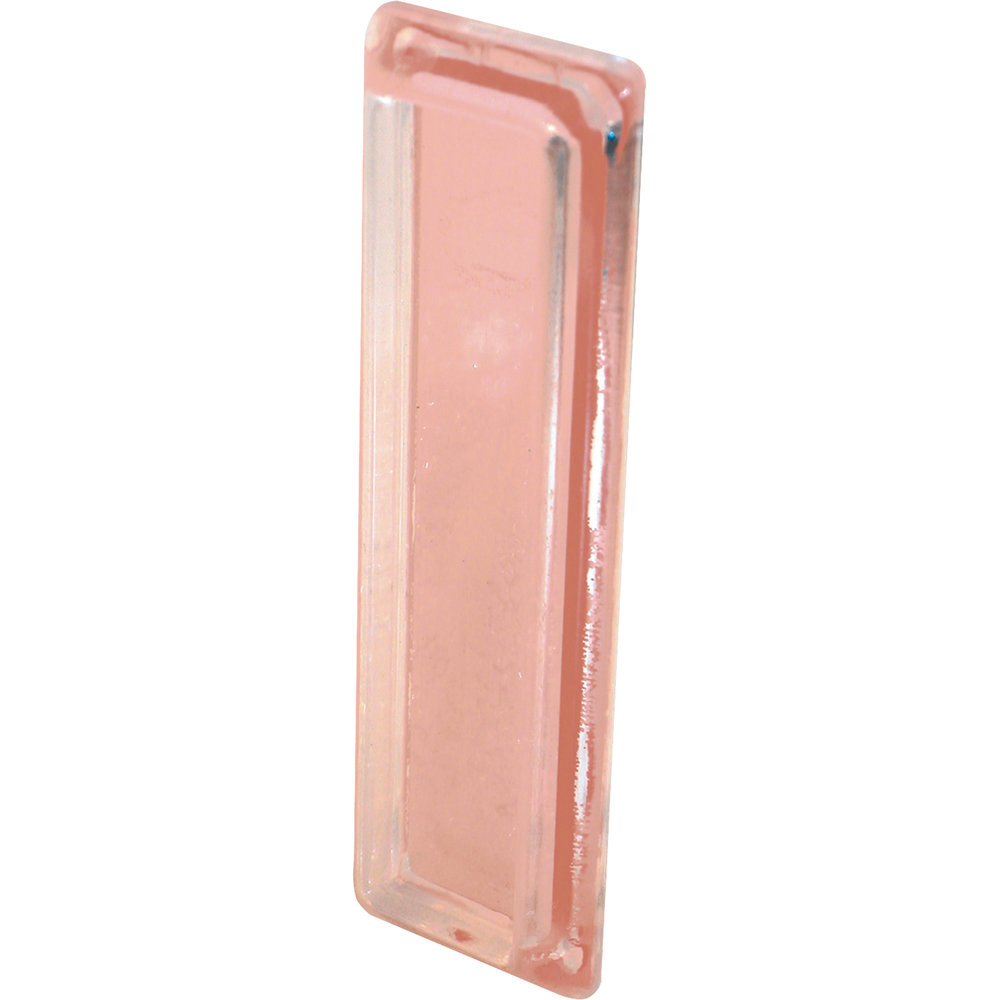 Prime-Line M 6102 Medicine Cabinet Pull, 3-1/4 in L Handle, Acrylic - 1