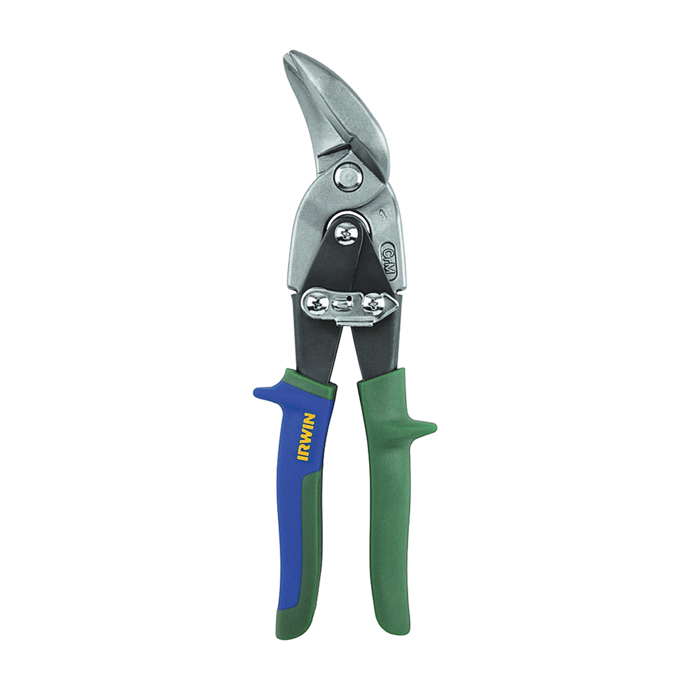 2073212 Snip, 9-1/2 in OAL, 1-5/16 in L Cut, Compound Cut, Steel Blade, Double-Dipped Handle, Green Handle