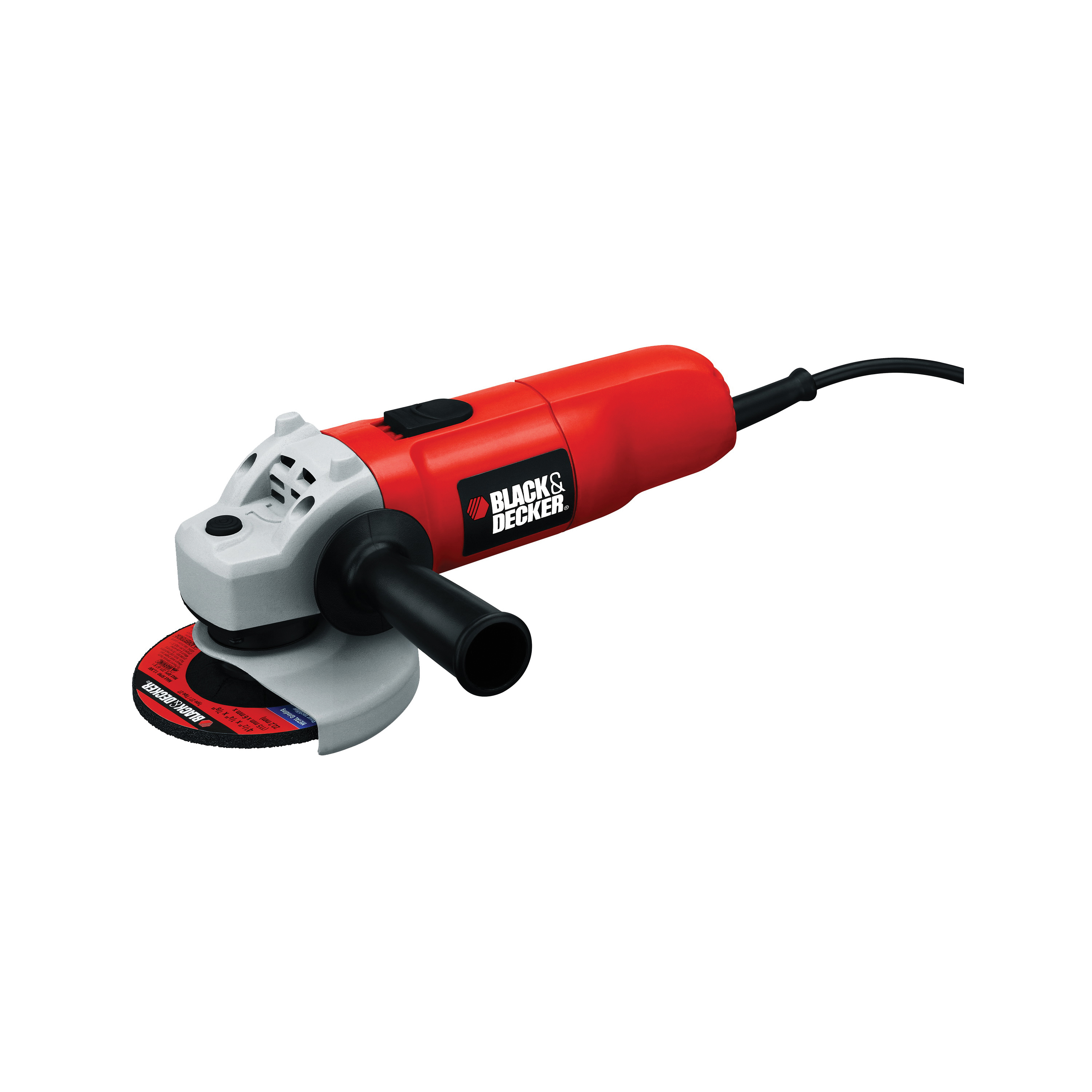 Black+Decker 7750 Angle Grinder, 5.5 A, 5/8-11 Spindle, 4-1/2 in Dia Wheel, 10,000 rpm Speed - 1