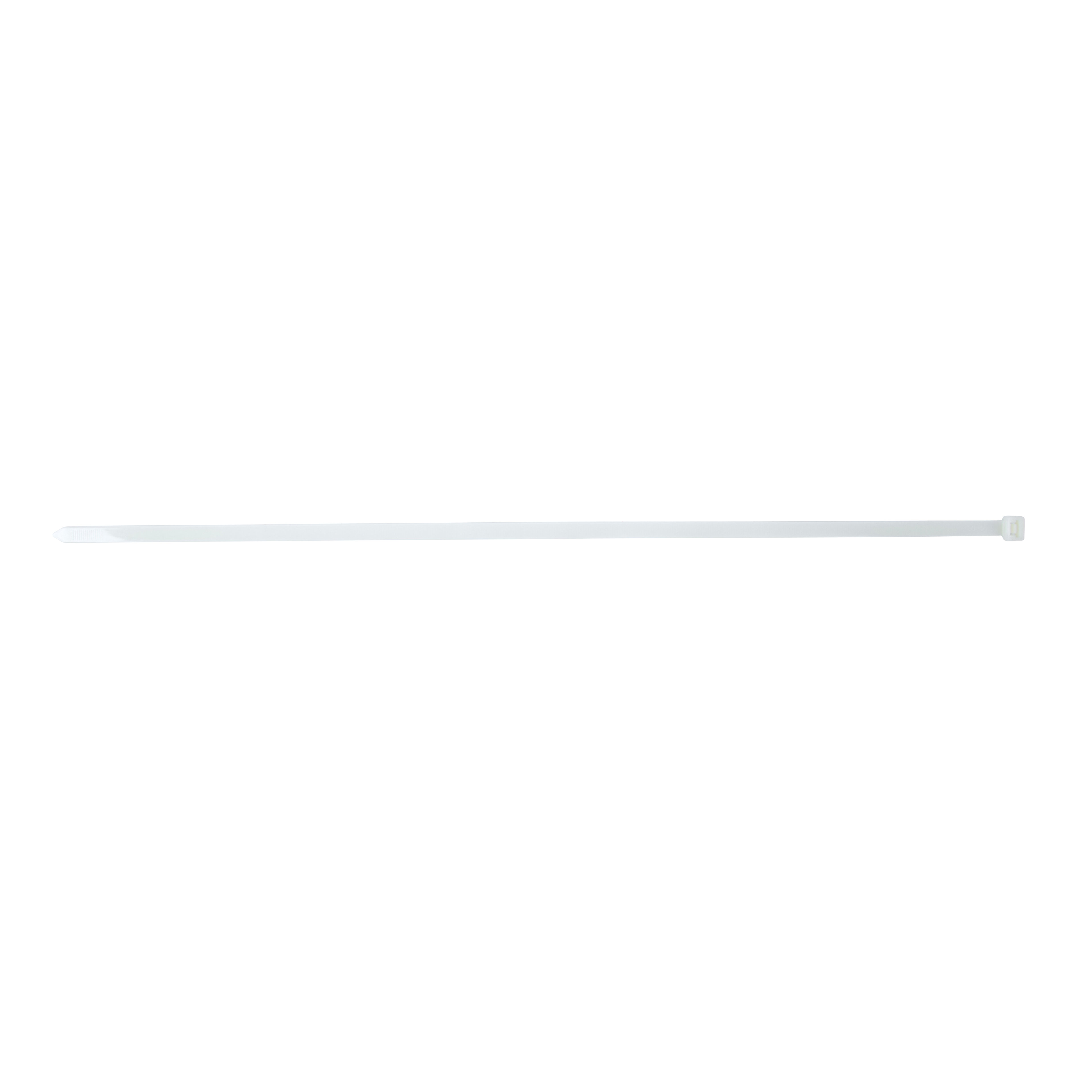 GB 45-521 21 in. Cable Tie, 6/6 Nylon, Natural, 10 pk