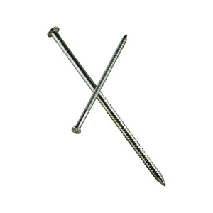 Siding Nail, Simpson Stron-Tie, Ring Shank, 6D, 2 in L, Stainless Steel, 1 lb Box - 1