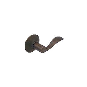 Schlage F Series F170 ACC RH 613 Right Hand Dummy Lever, Mechanical Lock, Oil-Rubbed Bronze, Metal, Residential, 2 Grade