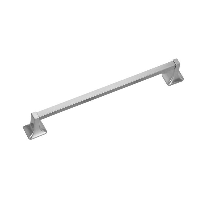 3618-07-SOU Towel Bar, 18 in L Rod, Brushed Nickel, Surface