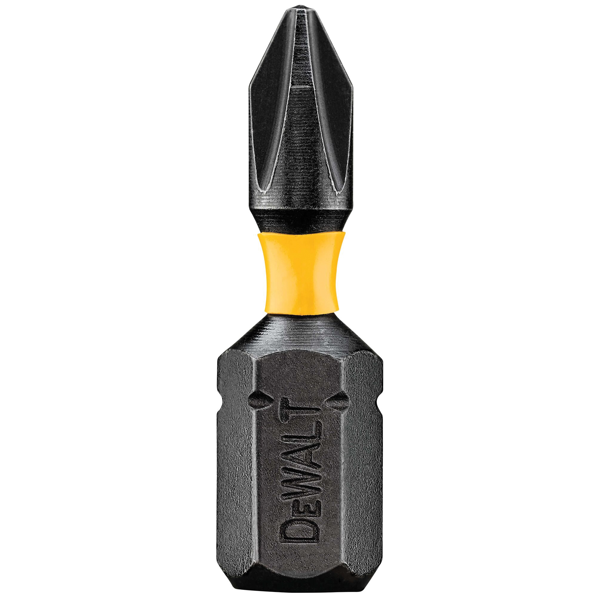 DEWALT DWA1PH1IR2 Insert Bit, #1 Drive, Phillips Drive, 1/4 in Shank, Hex Shank, 1 in L, S2 Modified Steel - 1