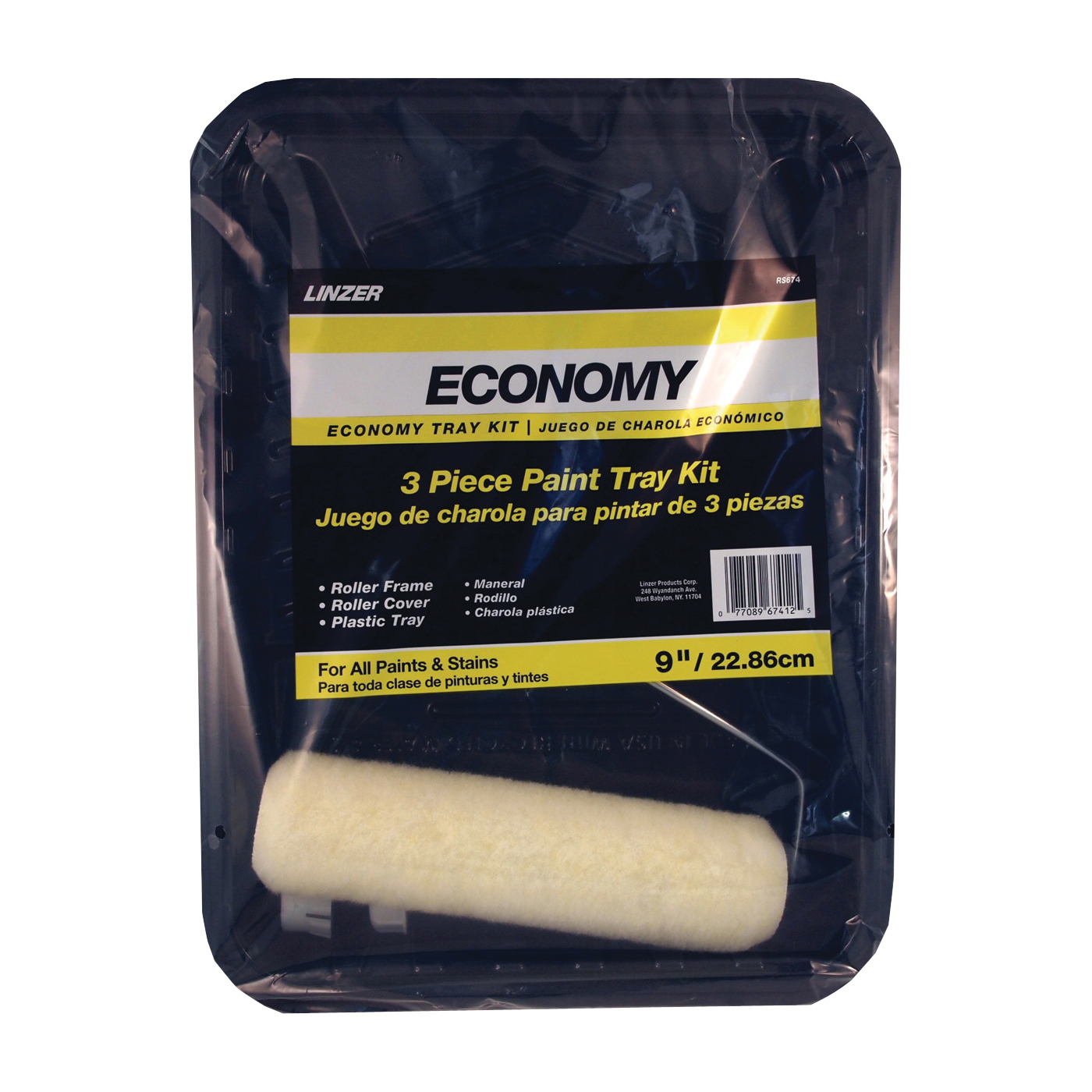 RS674 Economy Roller and Tray Set, Plastic