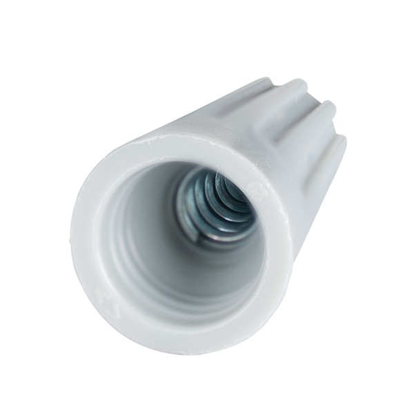 WireGard Wire Connector, Gardner Bender, 22 to 16 AWG Wire, Steel Contact, Polypropylene Housing Material, Gray, 150pk - 2