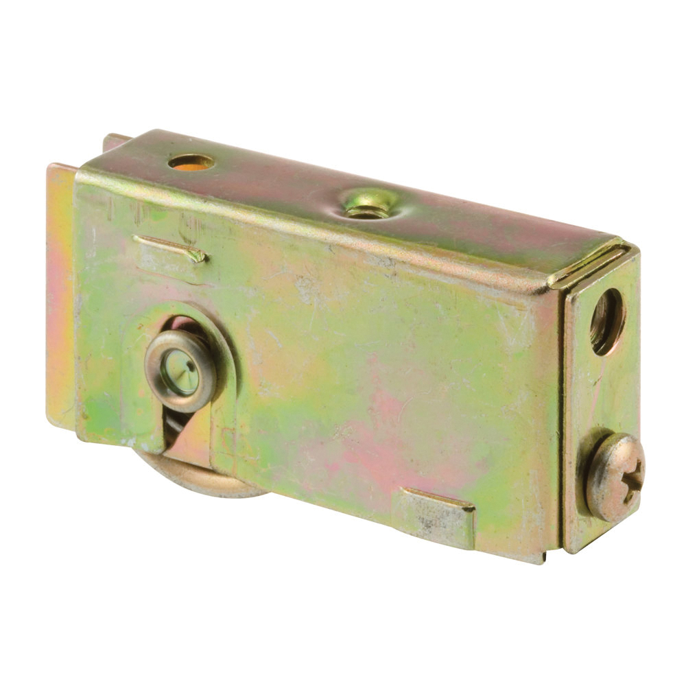 D 1541 Roller Assembly, 1-1/4 in Dia Roller, 5/16 in W Roller, Steel, 1-Roller, Plain Back Mounting