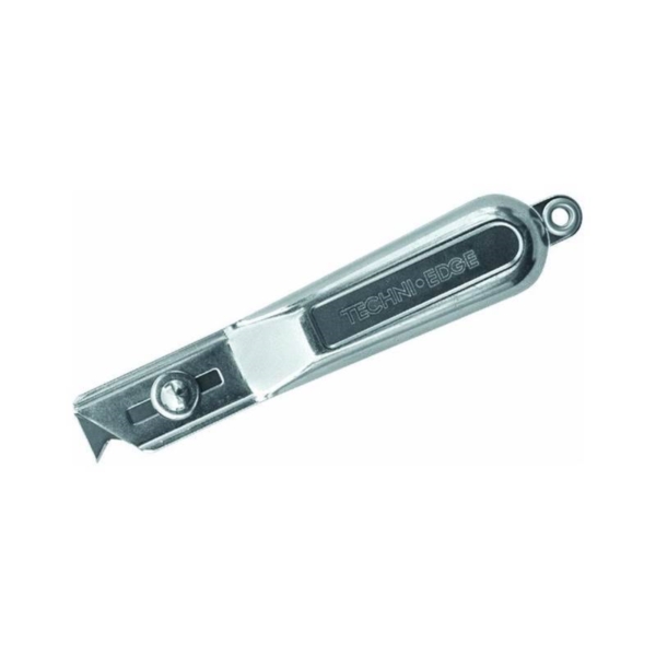 Techni Edge TE04-101 Roofer Knife, Steel Blade, Steel Head, Plated Handle, 7 in OAL