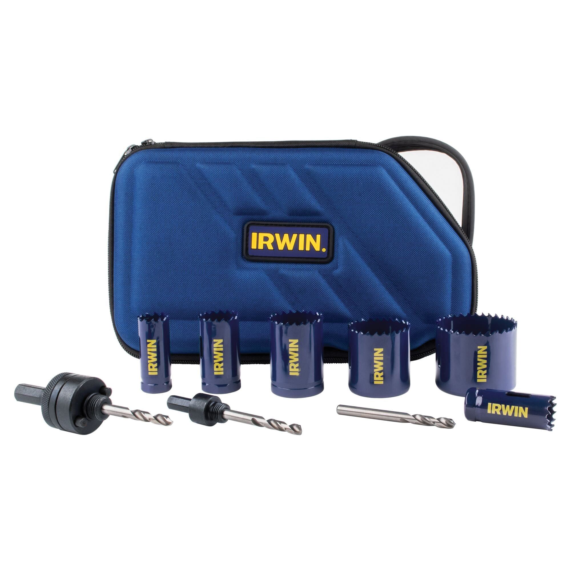 Irwin 3073002 Hole Saw Plumber's Kit, 9-Piece, Bi-Metal - 4