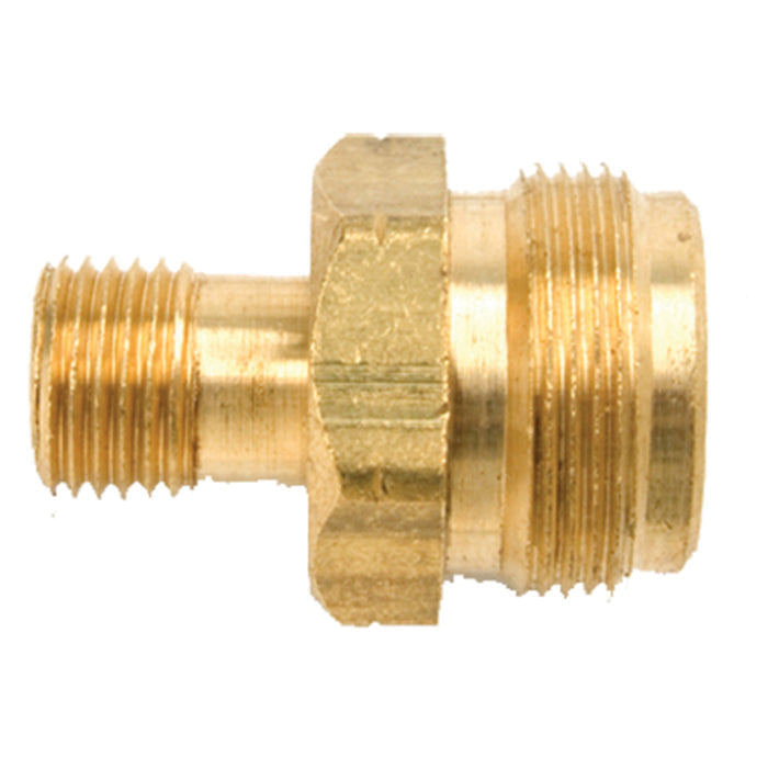 F276130 Throwaway Cylinder Adapter, Brass