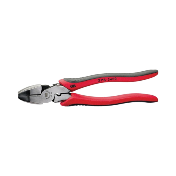 GCP-3400 Pliers and Crimping Tool, 9-1/2 in OAL, Gripper Handle