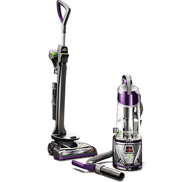 Bissell Lift-Off 2043 Vacuum Cleaner, Multi-Level Filter, 30 ft L Cord, Grapevine Purple - 3