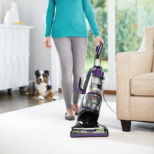Bissell Lift-Off 2043 Vacuum Cleaner, Multi-Level Filter, 30 ft L Cord, Grapevine Purple - 5