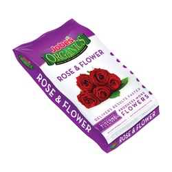 09423 Rose and Flower Organic Plant Food Fertilizer with Biozome, 16 lb, Granular, 3-4-3 N-P-K Ratio