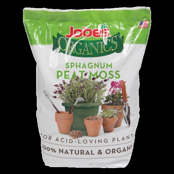 Jobes 08868 Peat Moss, Granular, Brown, Earthy, 8 qt Bag - 2