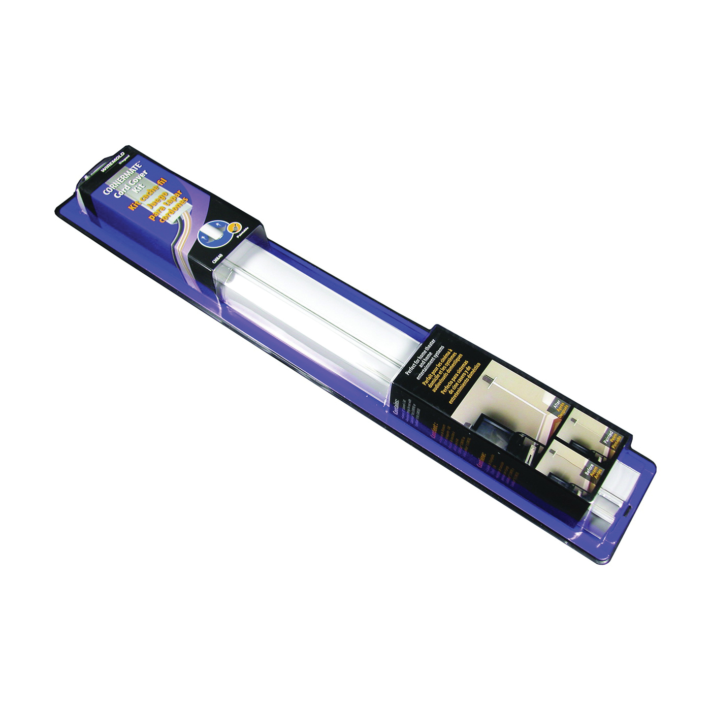 CornerMate CMK40 Cord Cover Kit, White