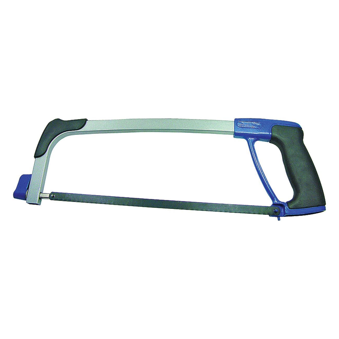 SAW-8 High-Tension Hacksaw, 12 in L Blade, 24 TPI, Steel Blade, 3-7/8 in D Throat, Aluminum Frame