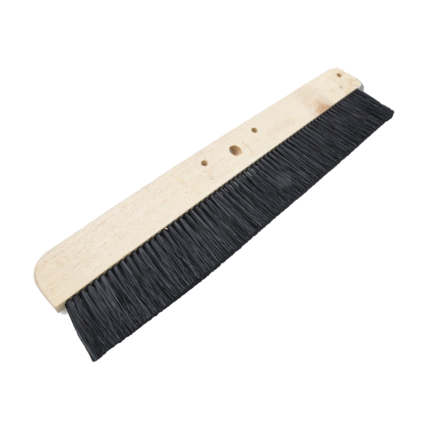 847 Concrete Broom, 36 in OAL, Polypropylene Bristle, Black Bristle, Hardwood Handle