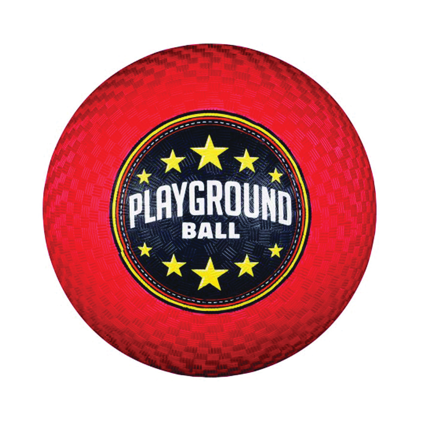 Sports 6325 Playground Ball, 8-1/2 in Dia, Rubber, Red, Junior