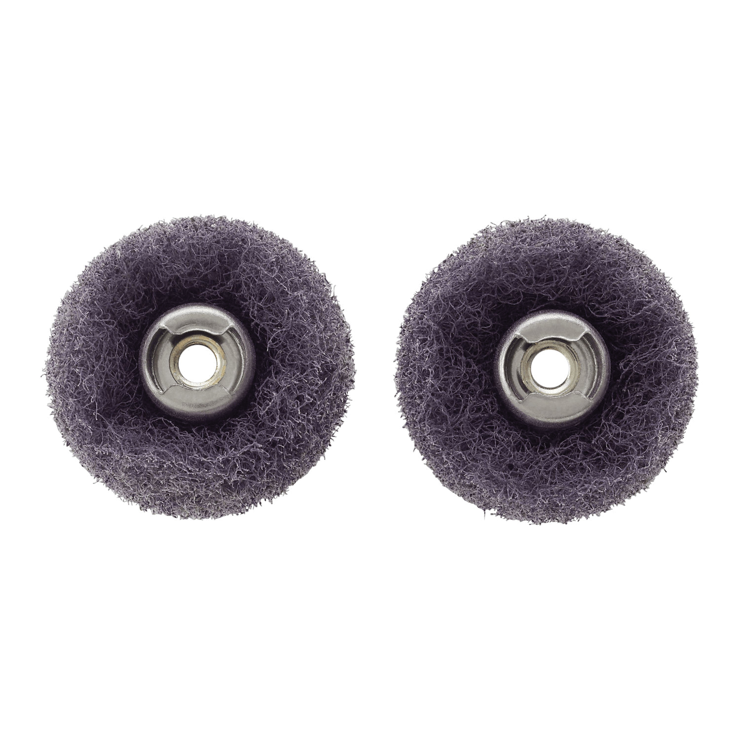 EZ Lock Series 512E Abrasive Buff, 1 in Dia, 7/64 in Thick, Steel