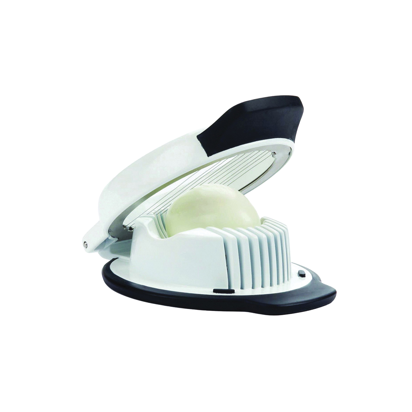 1271080V1 Egg Slicer, Stainless Steel Blade, White, Dishwasher Safe: Yes