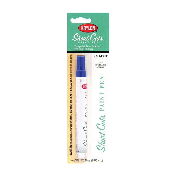 Short Cuts KSCP904 Paint Pen, Ocean Blue Lead/Tip, Chisel Lead/Tip