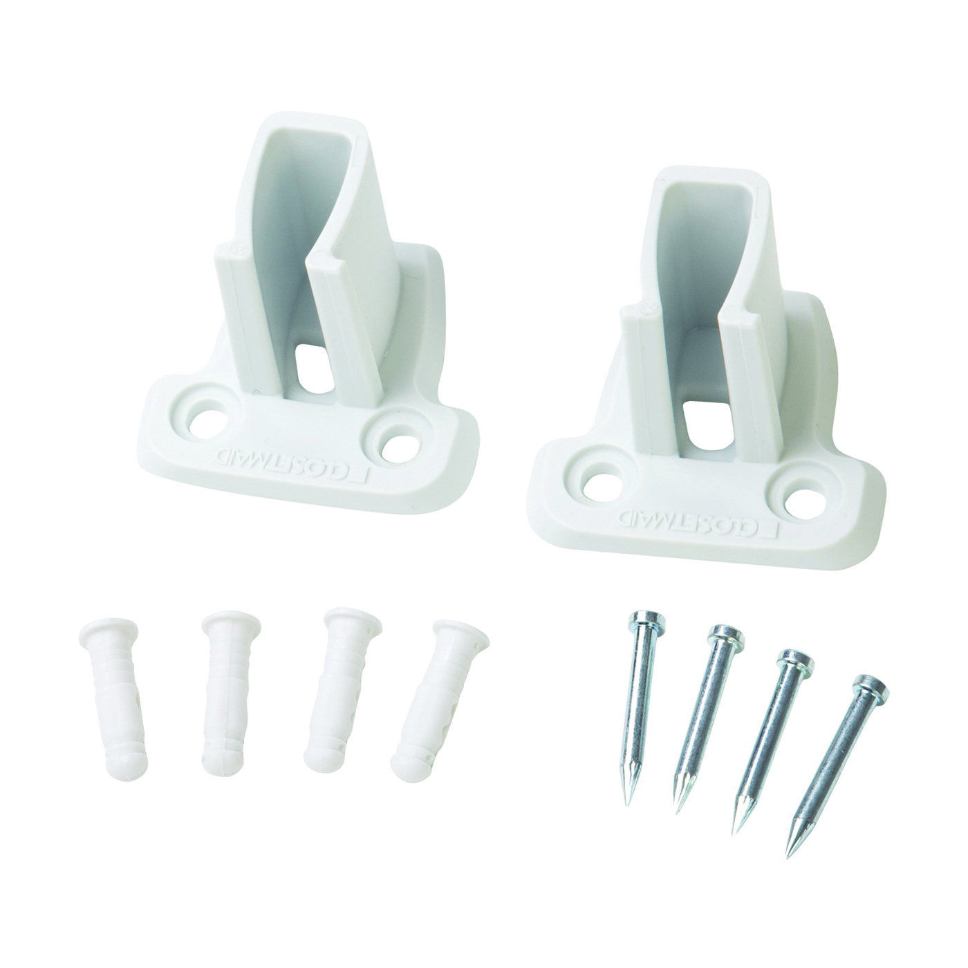 1741 Wall Bracket Bag, Resin, White