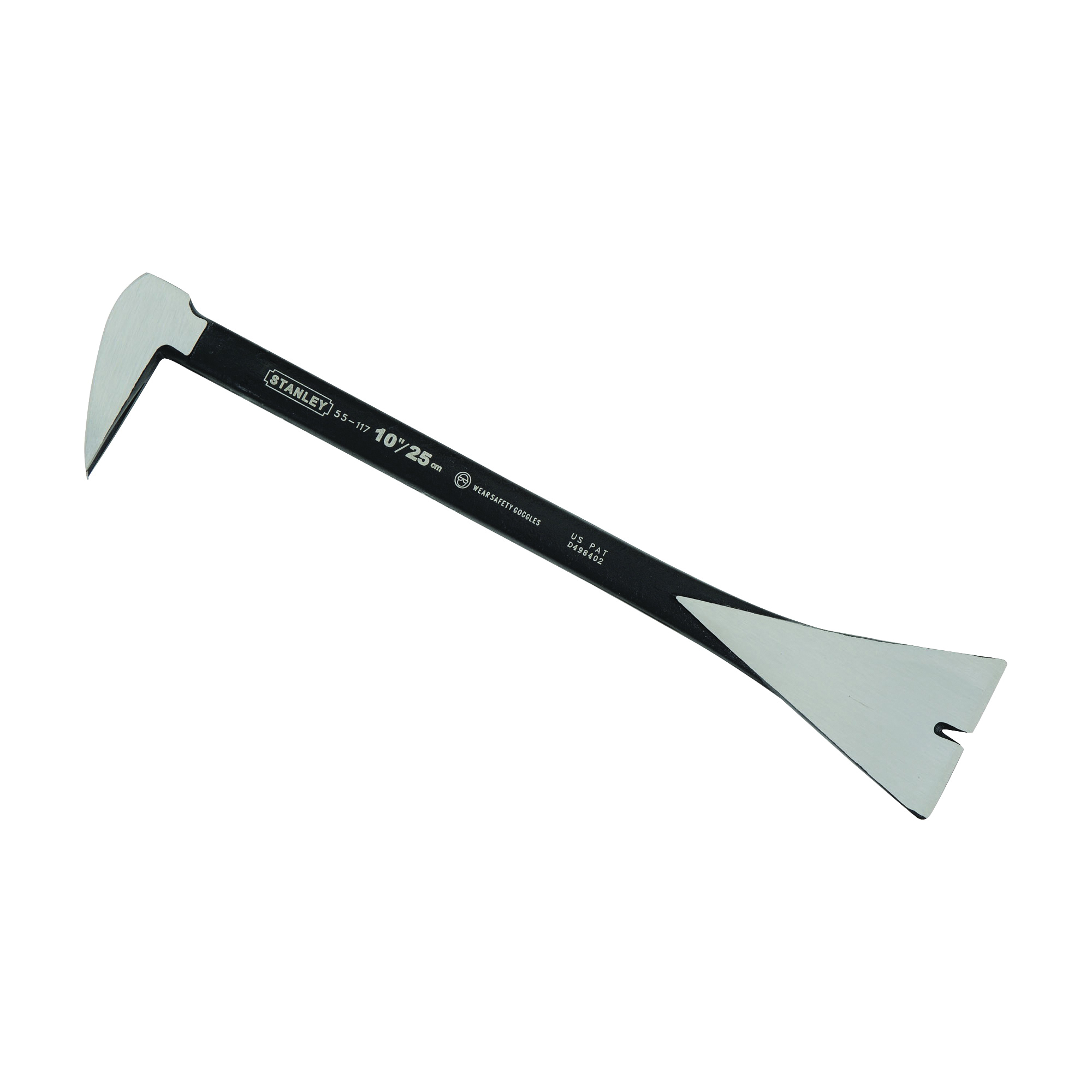 55-117 Molding Bar, 10 in L, Beveled Tip, 1-3/4 in W Tip, HCS, 7/16 in Dia, 1-3/4 in W