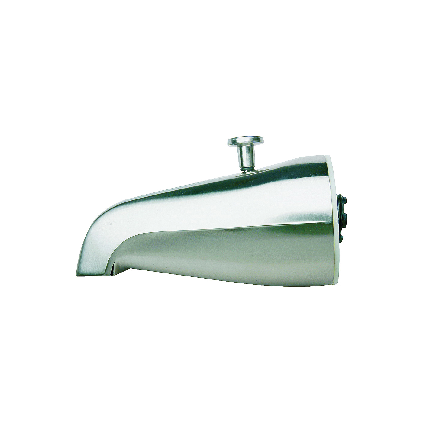 PP825-31 Bathtub Spout, 9 in L, 3/4 in Connection, IPS, Chrome-Plated, For: 1/2 in or 3/4 in Pipe