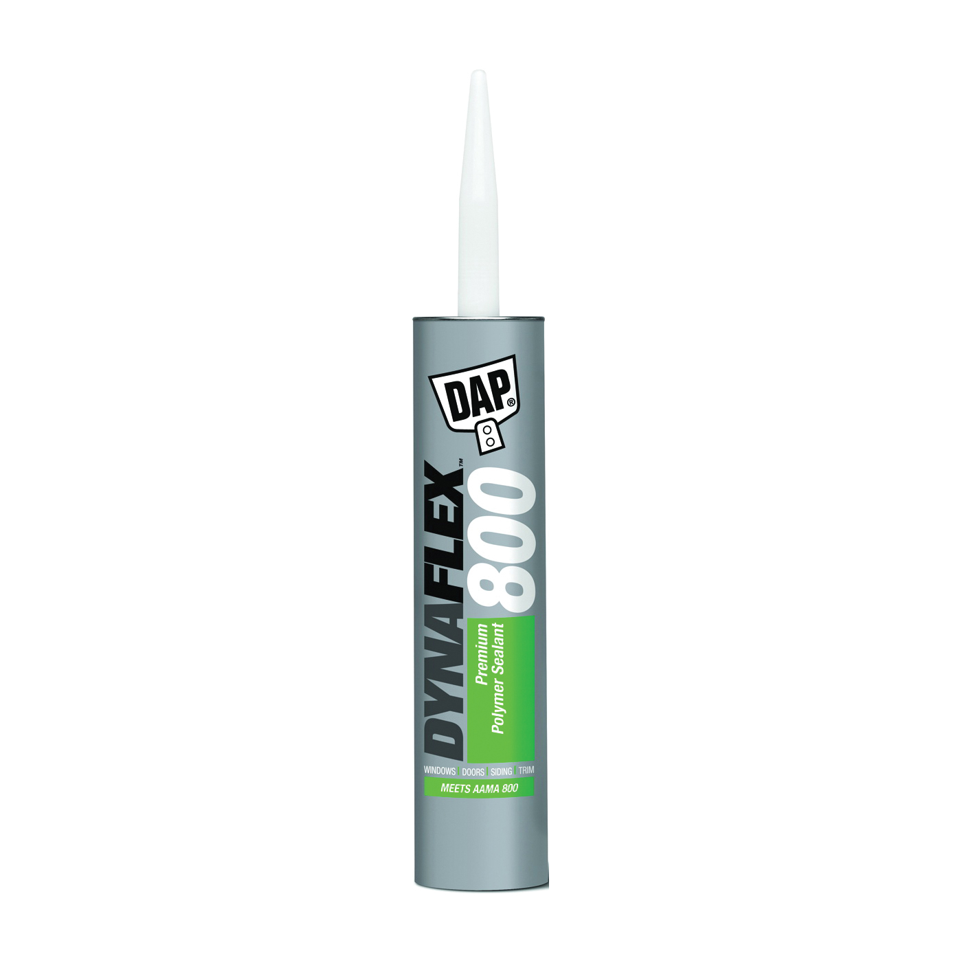 Dap 80800 Premium Polymer Sealant, Off-White, 1 day Curing, 20 to 120 deg F, 10.1 oz, Cartridge