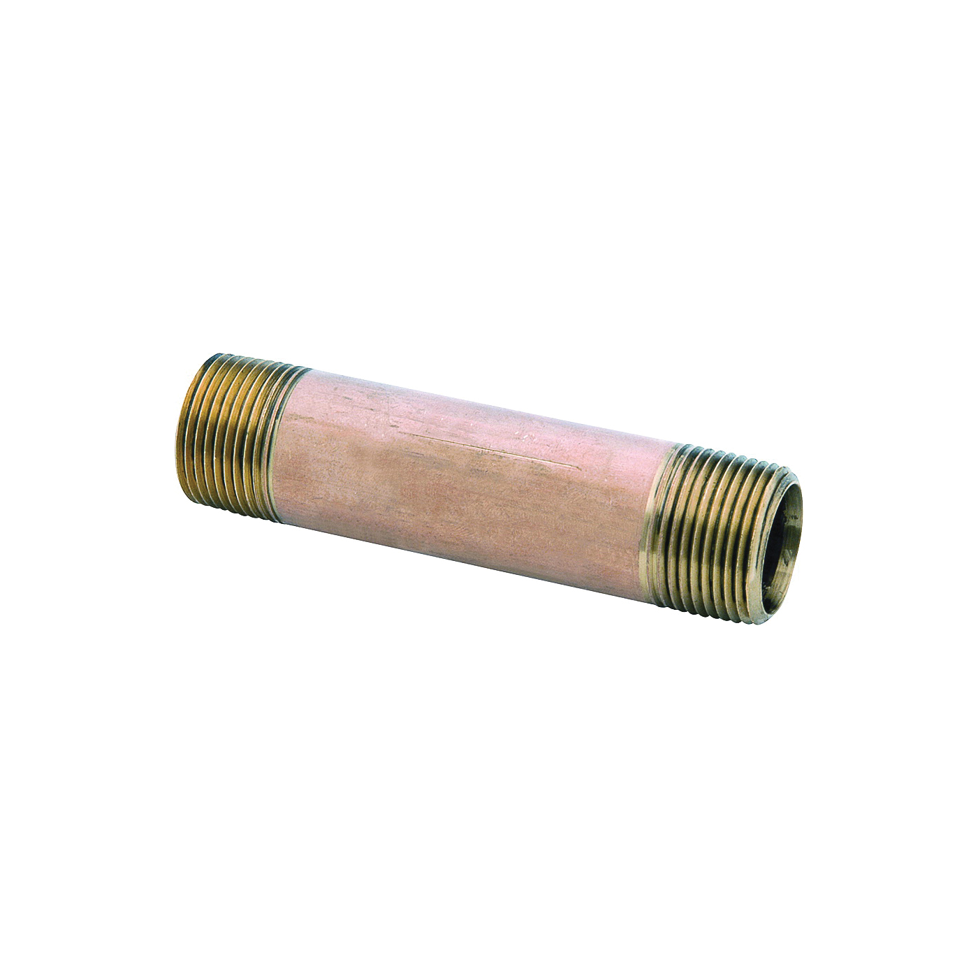 38300-0225 Pipe Nipple, 1/8 in, NPT, Brass, 370 psi Pressure, 2-1/2 in L