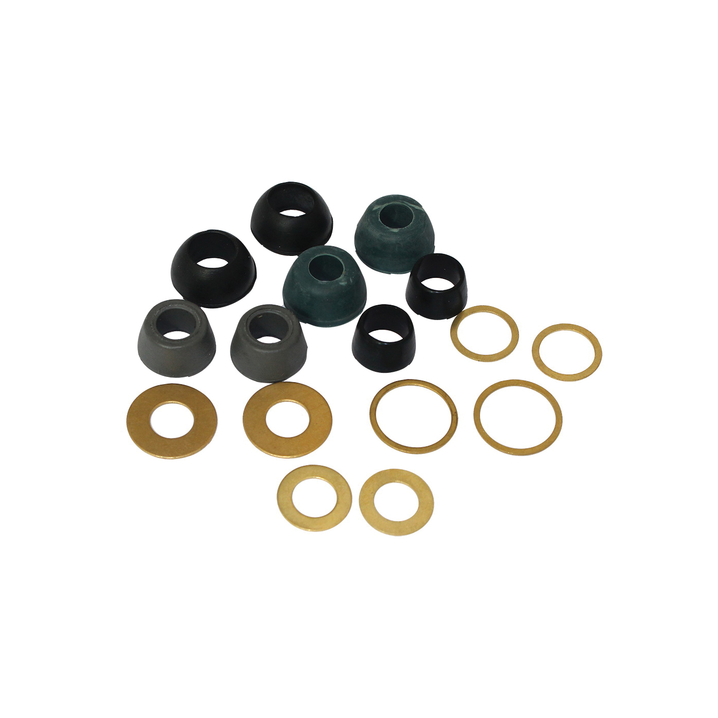 PP810-30 Cone Washer Assortment, Rubber, For: Faucet and Toilets