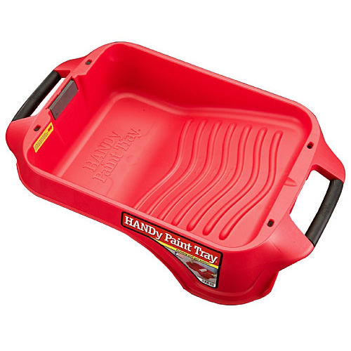 7500CC Paint Tray, 9 in W, 1 gal Capacity, Plastic, Red