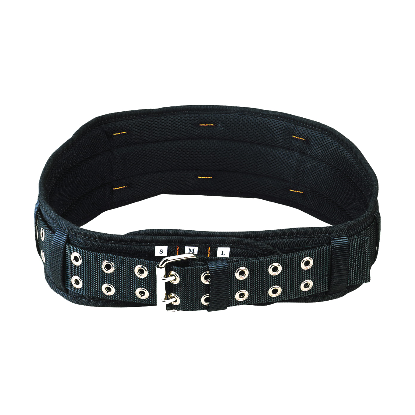 TOOL WORKS 5625 Tool Belt, 29 to 46 in Waist, Foam, Black