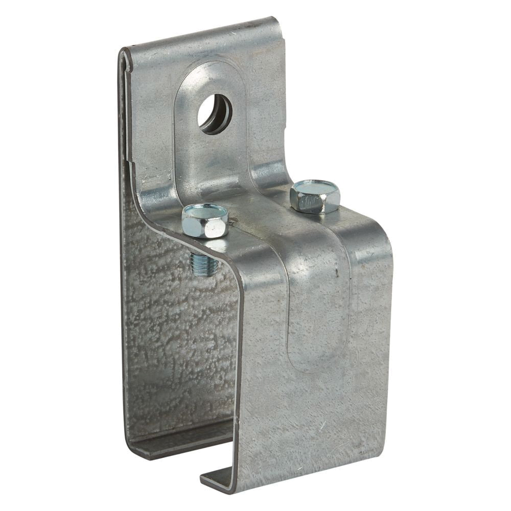 N104-380 Box Rail Splice Bracket, Steel, Galvanized