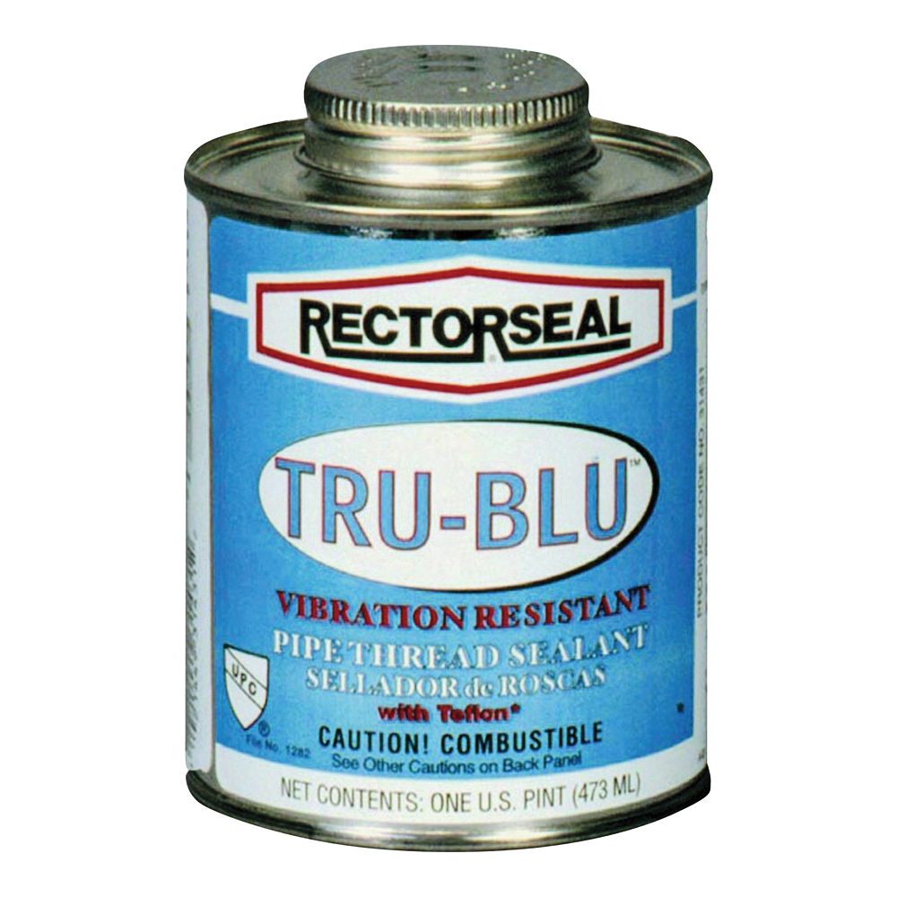 Tru-Blu 31631 Thread Sealant, 0.25 pt Can, Paste, Blue