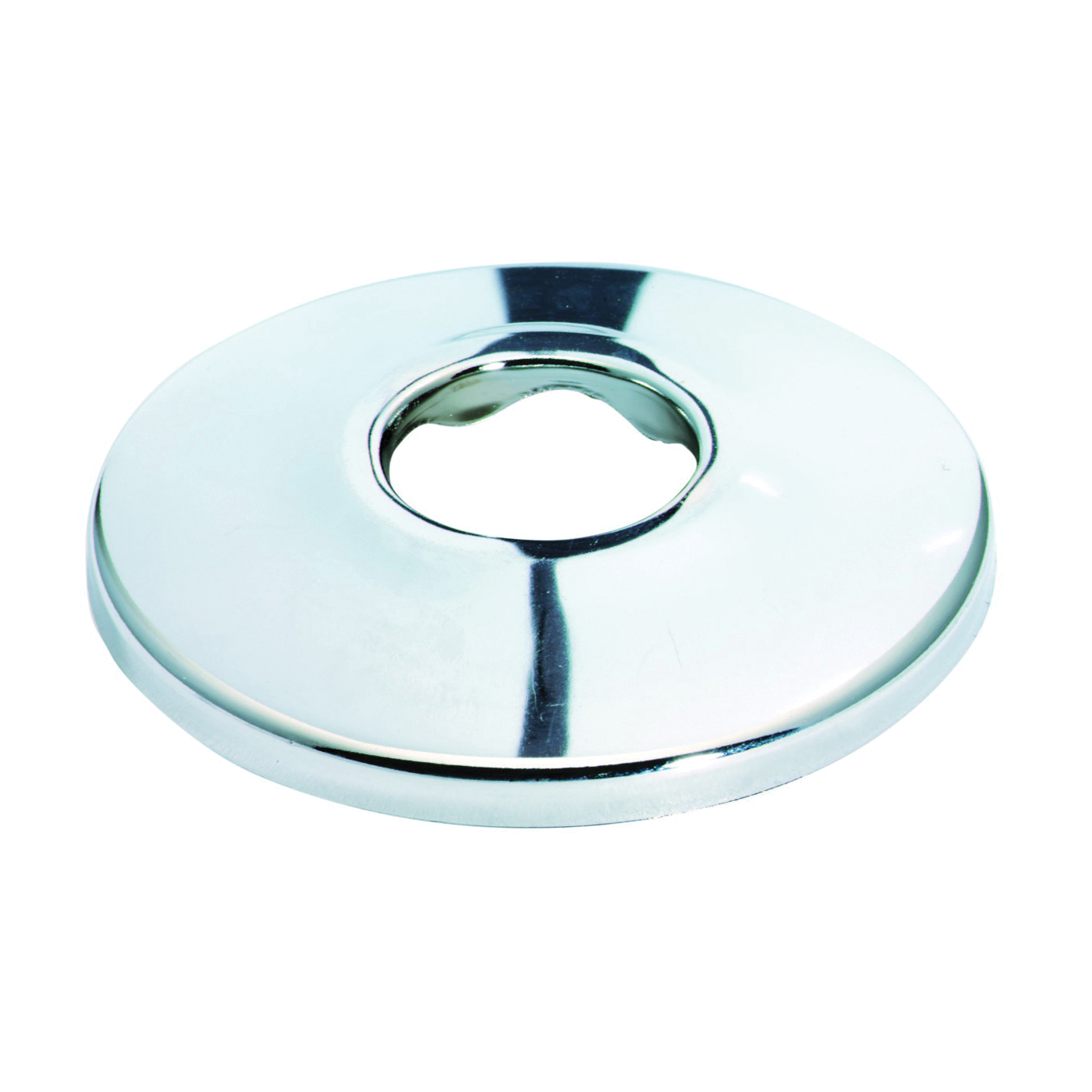 Plumb Pak PP20291 Bath Flange, 4 in OD, For: 1/2 in Pipes, Chrome