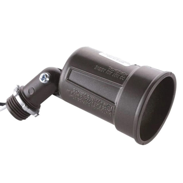 5606-2 Lamp Holder, 120 V, 75 to 150 W, Aluminum Housing Material, Bronze