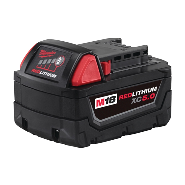 Milwaukee 48-11-1850 Rechargeable Battery Pack, 18 V Battery, 5 Ah - 2