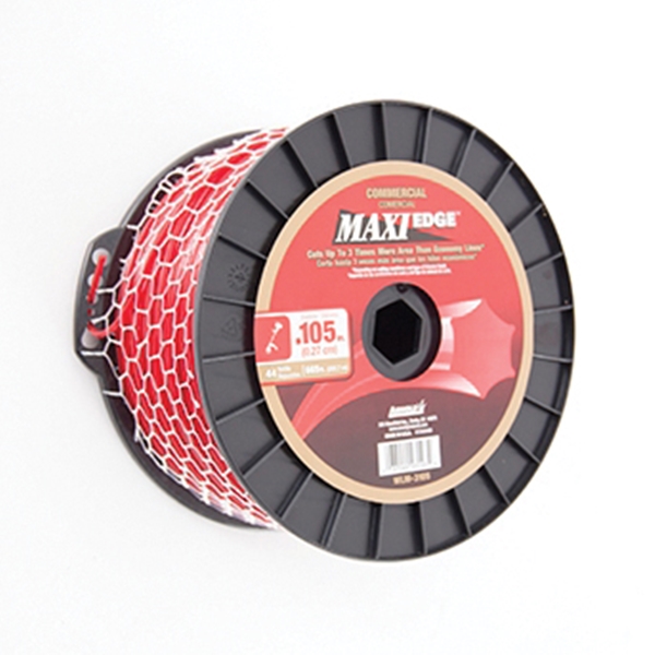 Maxi Edge WLM-3105 Trimmer Line Spool, 0.105 in Dia, 665 ft L, Polymer