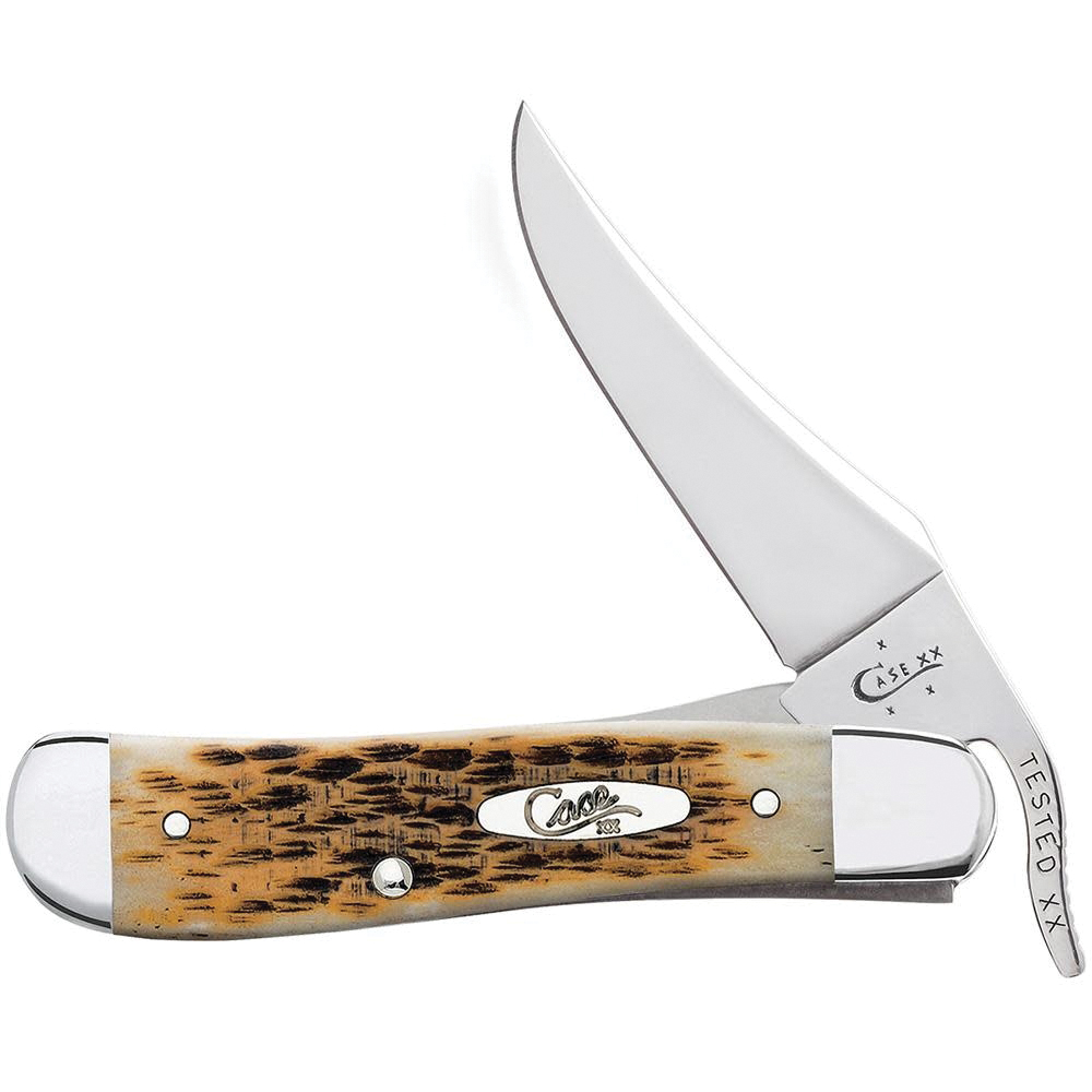 00260 Folding Pocket Knife, 2.7 in L Blade, Tru-Sharp Surgical Stainless Steel Blade, 1-Blade, Jigged Handle