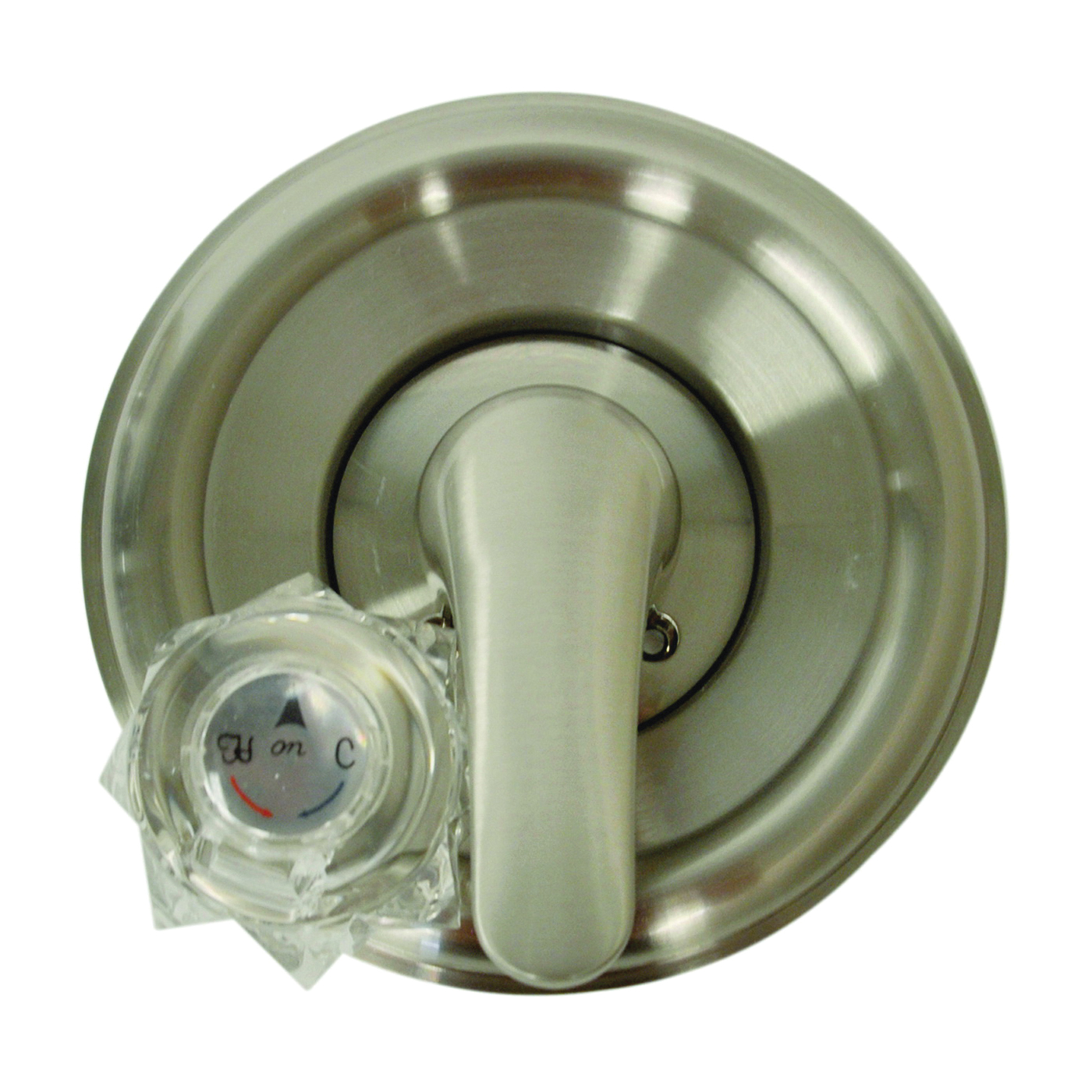 10004 Faucet Trim Kit, Plastic/Stainless Steel, Brushed Nickel, For: Delta Tub/Shower Faucets