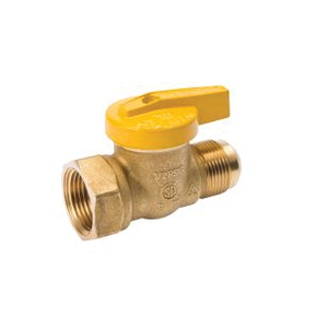 7701G Series 114-524 Gas Ball Valve, 15/16 x 3/4 in Connection, Flare x FPT, 200 psi Pressure, Manual Actuator