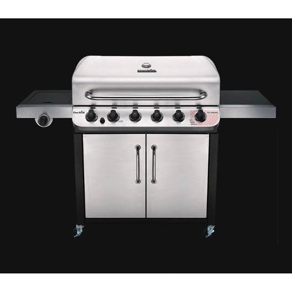 Char-Broil Performance Series 463276517 Gas Grill, 60000 Btu BTU, 6 -Burner, 650 sq-in Primary Cooking Surface - 1