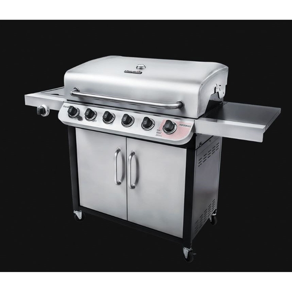 Char-Broil Performance Series 463276517 Gas Grill, 60000 Btu BTU, 6 -Burner, 650 sq-in Primary Cooking Surface - 2