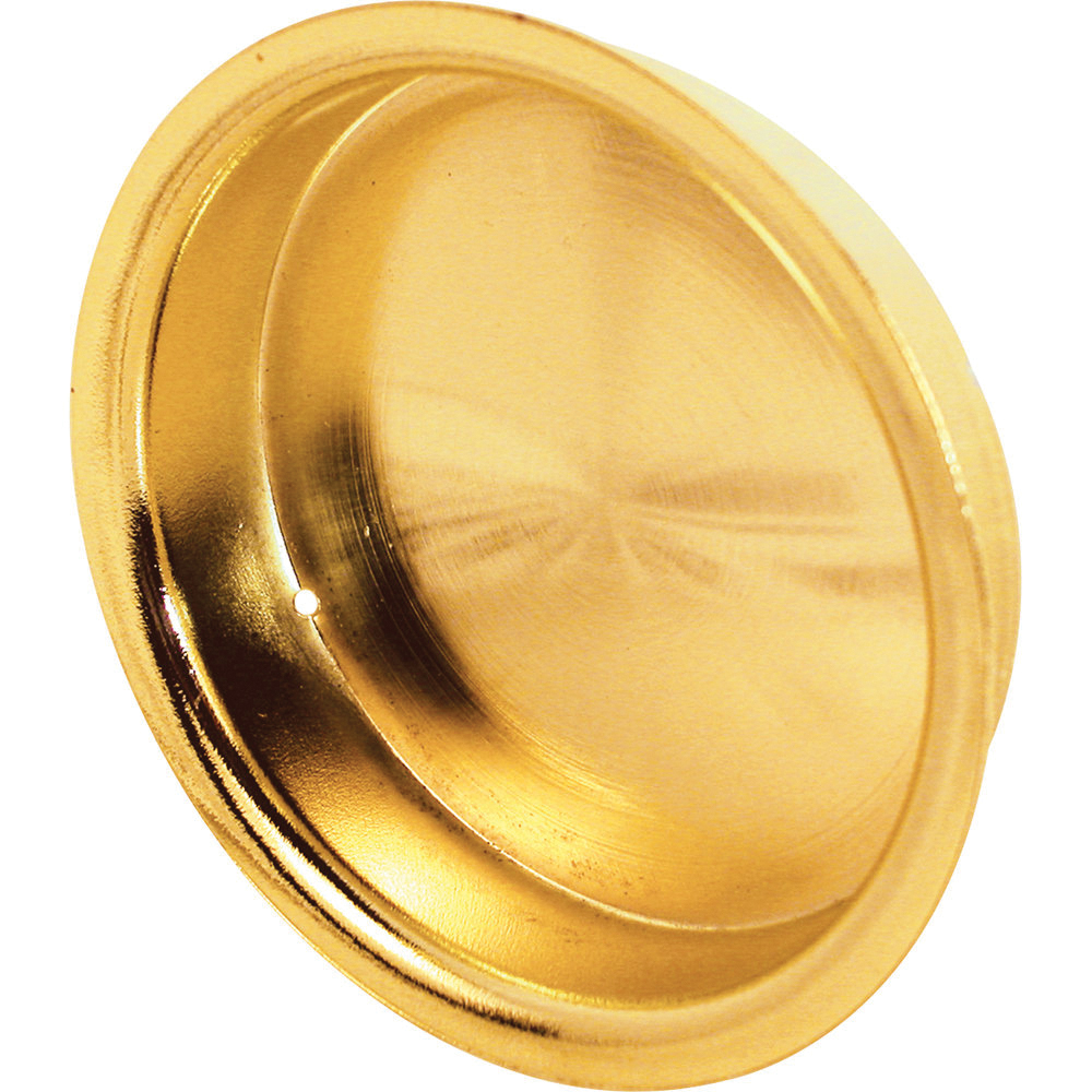 N 6699 Door Pull, 5/16 in D, Steel, Brass