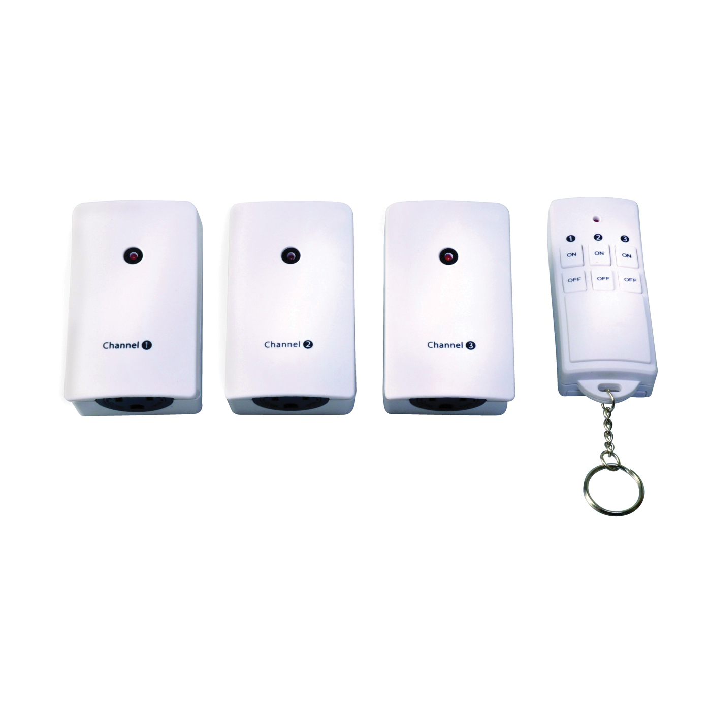 13569 Wireless Remote Control, 15 A, 125 V, 1875 W, CFL, LED Lamp, 100 ft, White