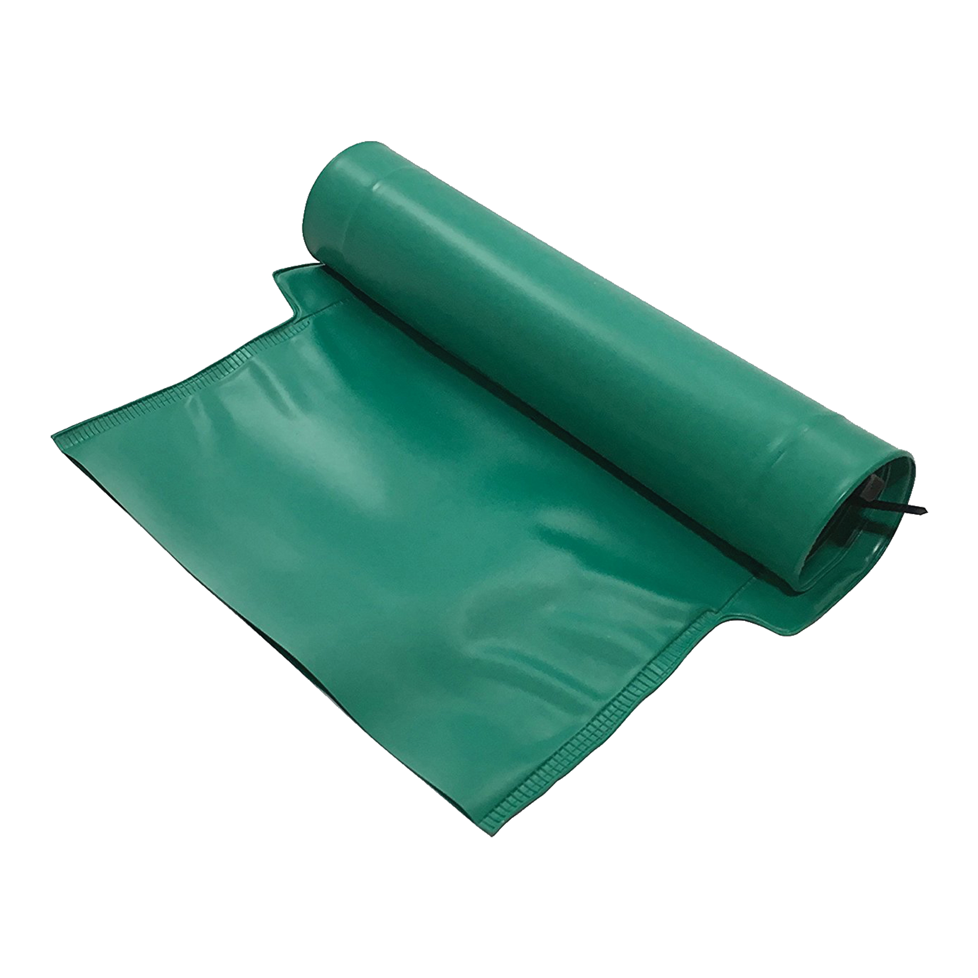 DE46 Downspout Extender, 4 ft L Extended, Vinyl, Green