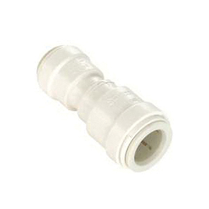 3515R-1008/P-602 Tube Coupling, 1/2 x 3/8 in, Plastic, White, 250 psi Pressure