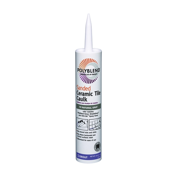 Custom PC0910S-6 Caulk, Natural Gray, 10.5 oz, Cartridge